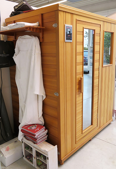 sauna infra rouge acheter ou vendre à mettet chez leblanc sanitaire